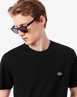 Heavy Cotton and Linen Piqu&eacute; T-Shirt