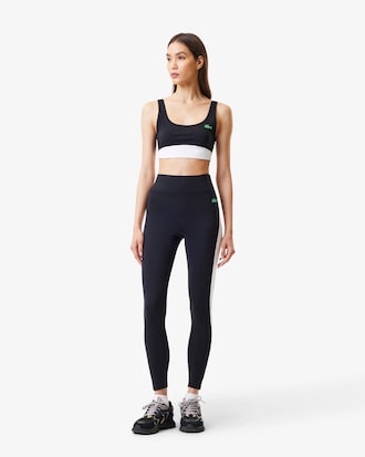 Women's Lacoste x Bandier All Motion Colorblock Sports Bra