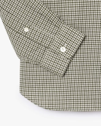 Camisa para hombre de franela de algodón regular fit