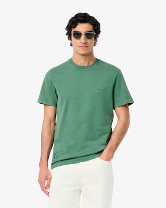Men's Washed Effect Heavy Jersey T-Shirt