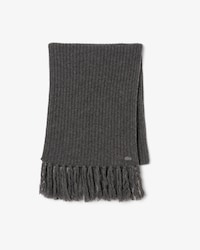 Women's Fringed Wool Scarf