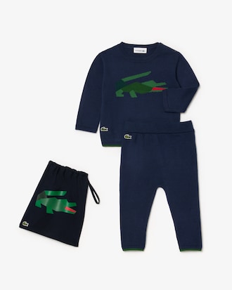 Kids' Crocodile Graphic Pajama Set