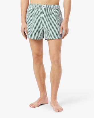 3-Pack Striped Cotton Poplin Boxers
