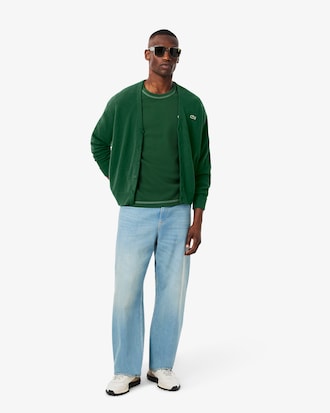 Men's Relaxed Fit Wool Cardigan