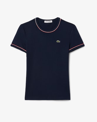 Women's Contrast Trim Jersey T-Shirt