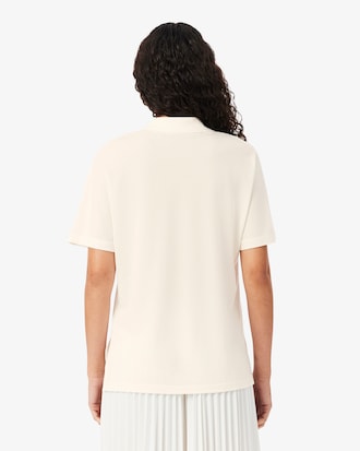 Polo De Piqu&eacute; Con Corte Relajado Para Mujer