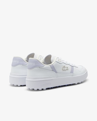 Women's T-Clip Golf Leather Golf Shoes