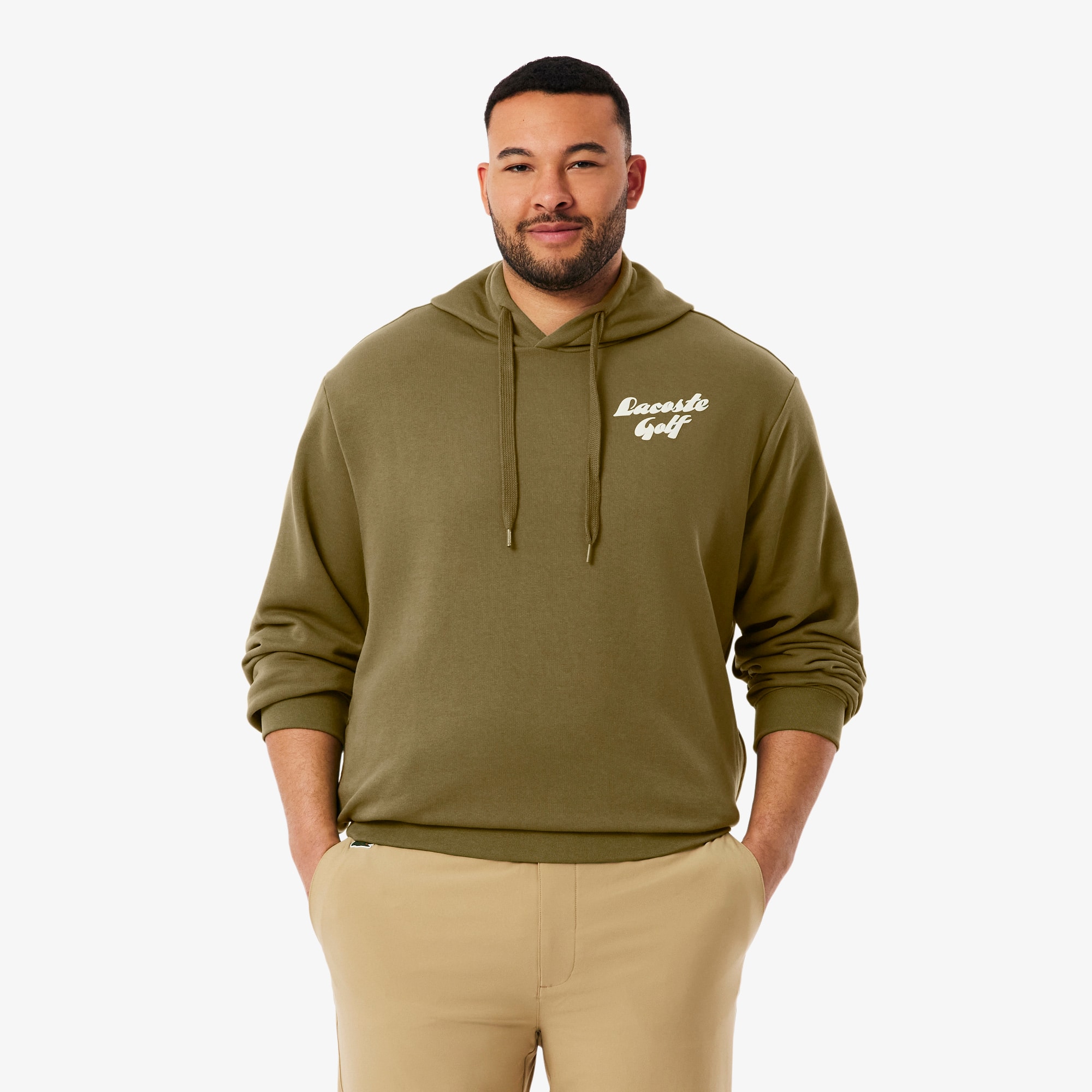 Men's Printed Fleece Golf Hoodie - Sweaters & Sweatshirts - New In