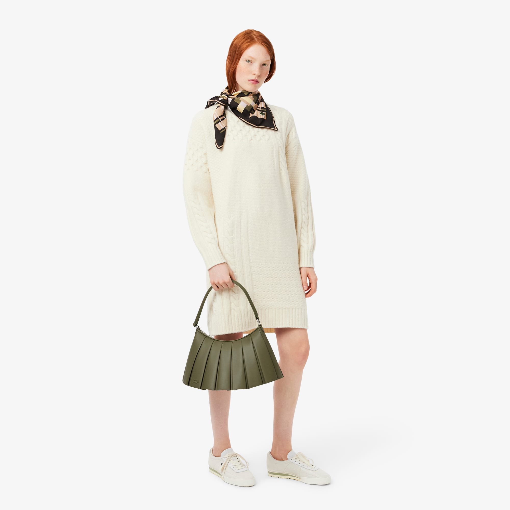 Medium Runway Lenglen Leather Bag - Bags - New In 2026 | Lacoste