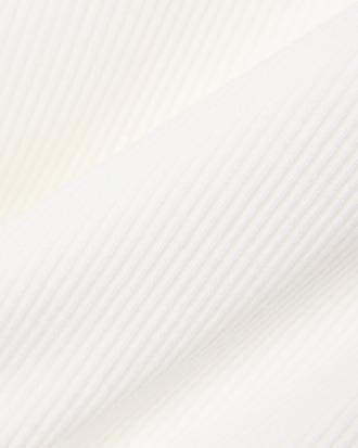 Women's Slim Fit Ribbed Cotton T-Shirt