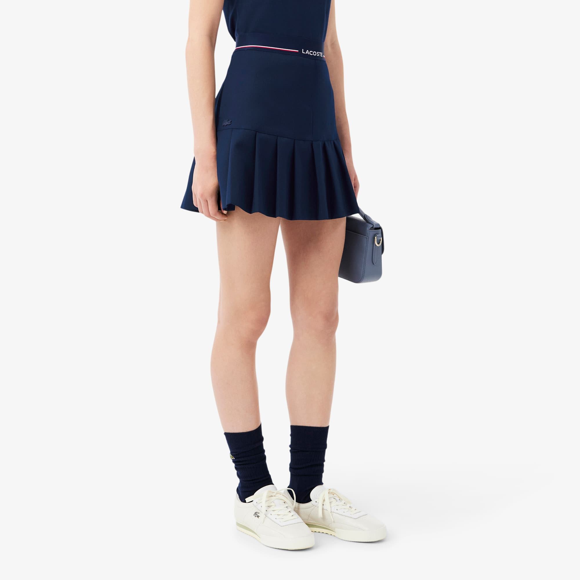 Women's Short Pleated Wool Blend Skirt - Shorts & Skirts - New In