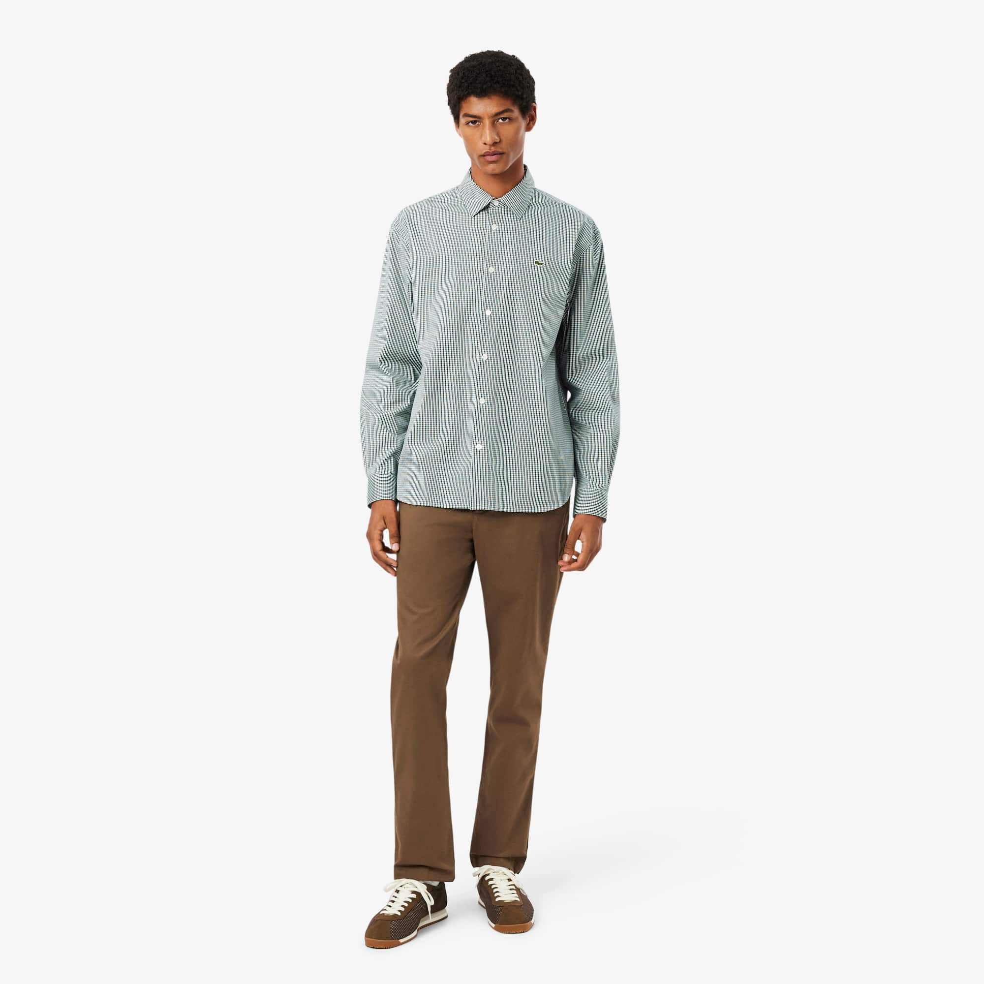 Slim Fit Cotton Chino Pants
