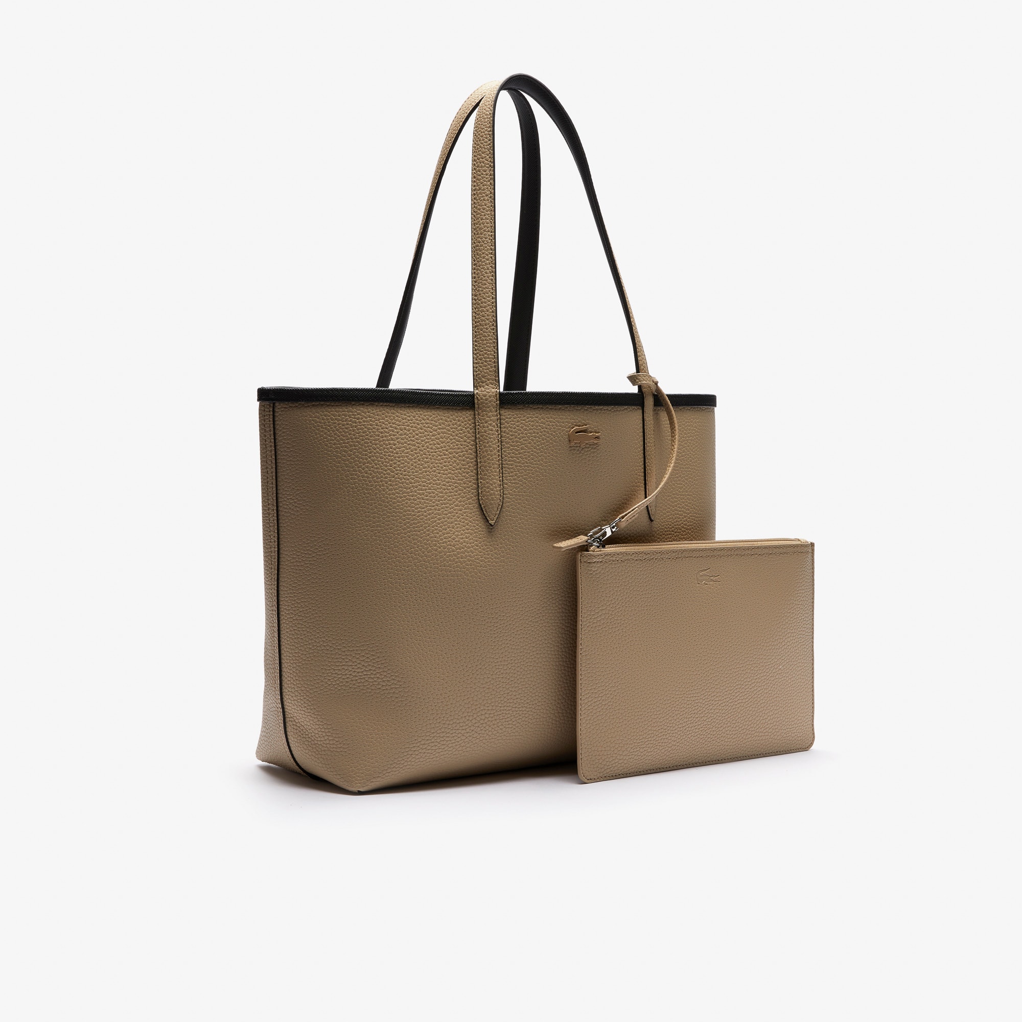 Lacoste ANNA - Cabasバッグ Women's Anna Reversible Tote & Pouch - Bags - New In 2025