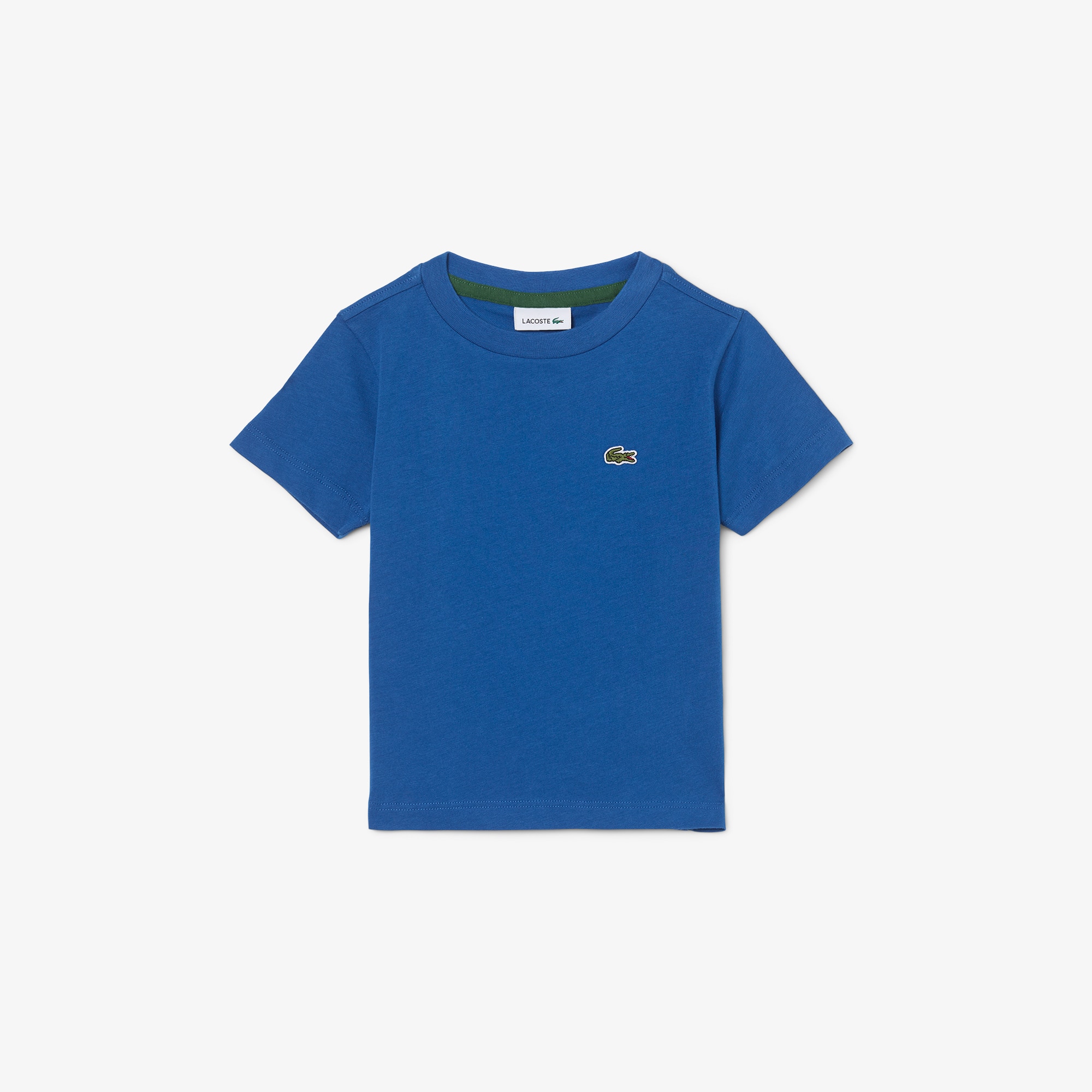 Lacoste Kids' Cotton T-shirt - 7 Years In Blue