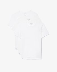 Pack de 3 camisetas loungewear de algodón