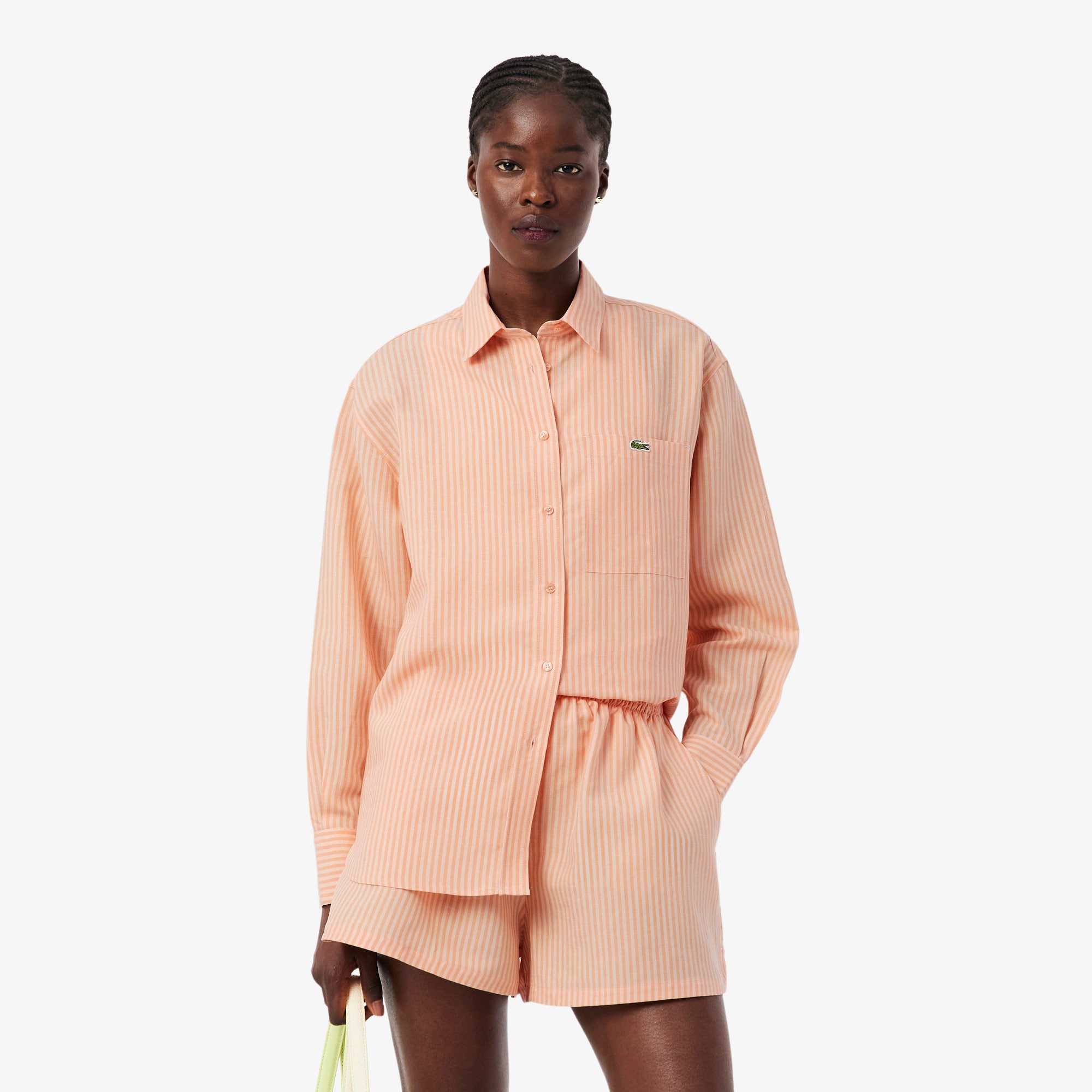 Oversized Linen Blend Shirt - All Women's Clothing - New In 2026