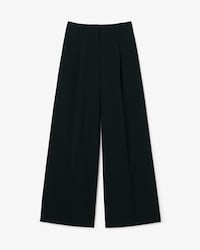 Runway Wide Fit Wool Blend Pants