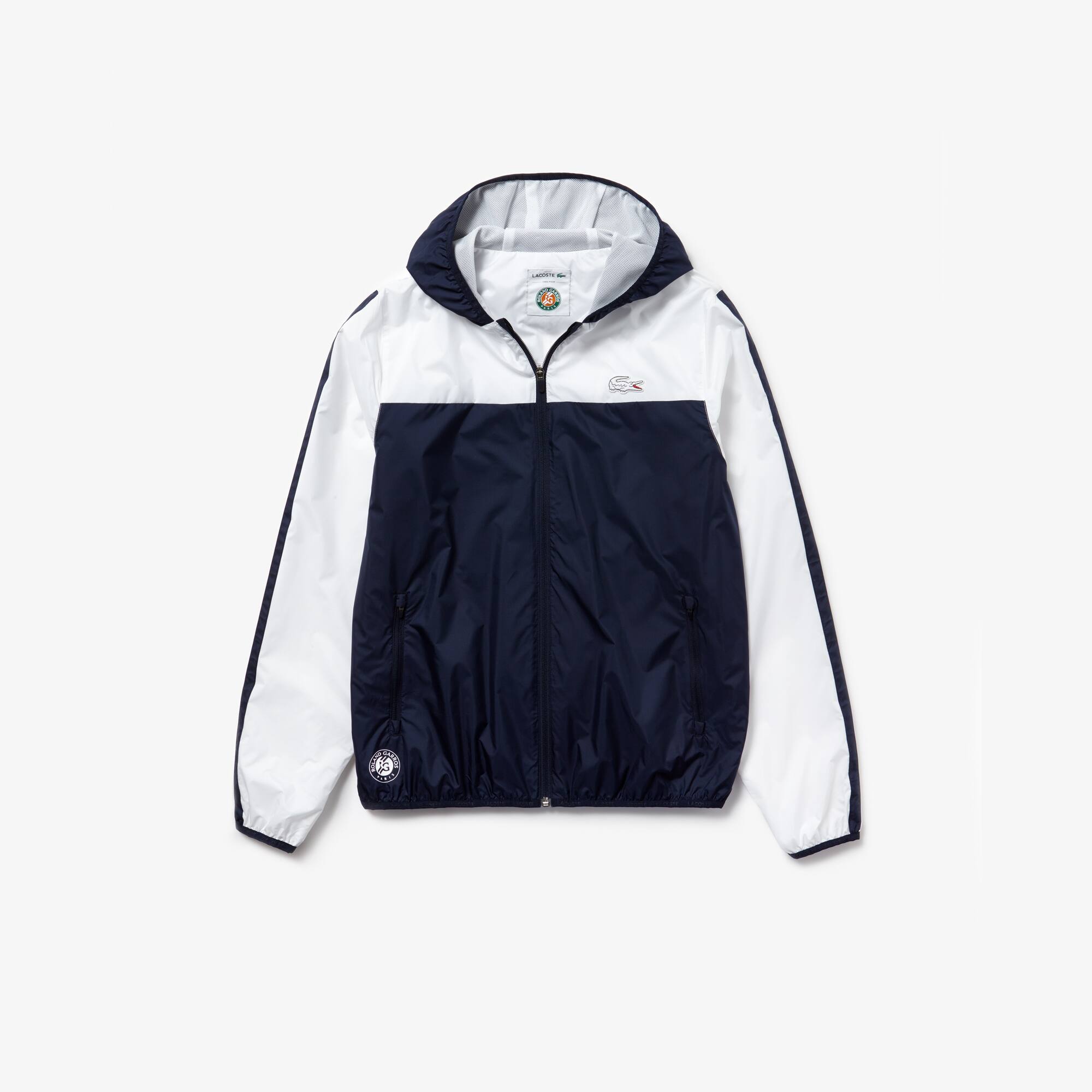 LACOSTE Men's SPORT Roland-Garros Edition Hooded Jacket