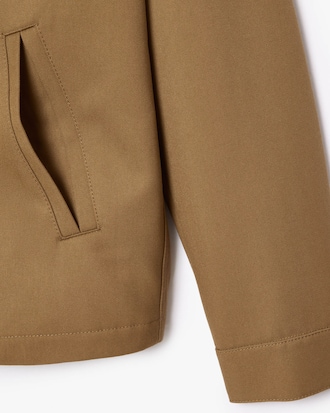 Men's Short Padded Twill Jacket