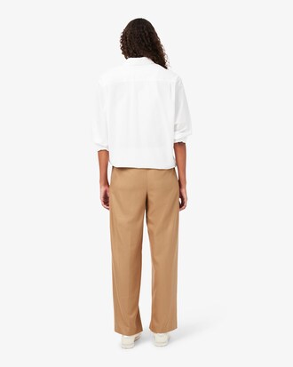 Pantal&oacute;n de Pinzas de Franela Oversized