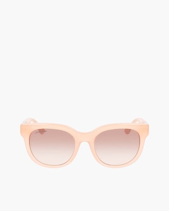 Women's Croco Skin Oval Acetate Glasses