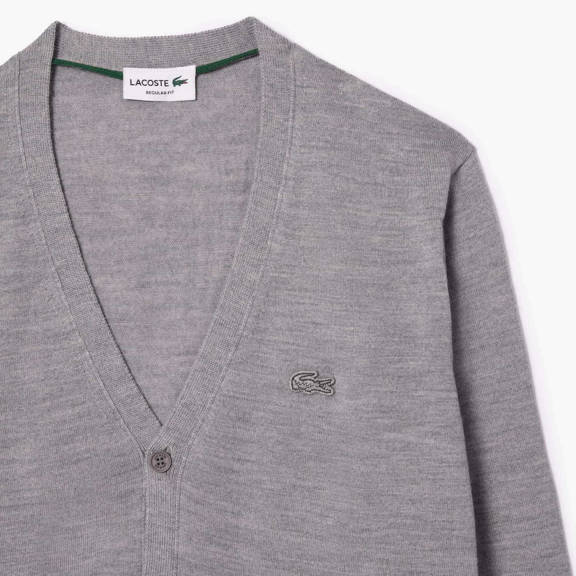 Men's Merino Wool Cardigan - Sweaters & Sweatshirts - New In 2025