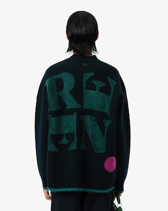Runway Graphic Jacquard Sweater