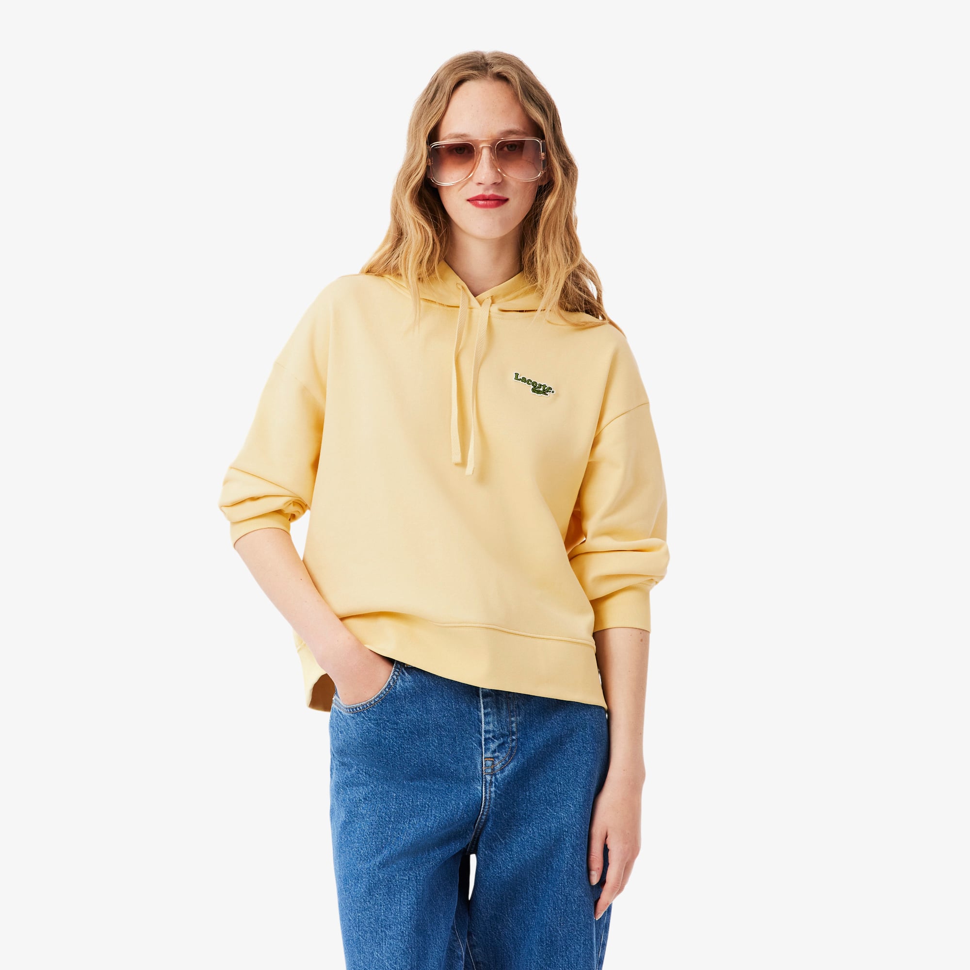Lacoste Women's Oversized Logo Hoodie