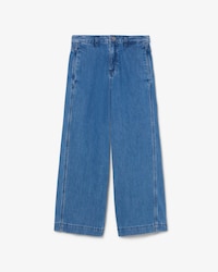 Flared Stretch Denim Jeans