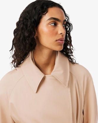 Trench-coat imperm&eacute;able surdimensionn&eacute;