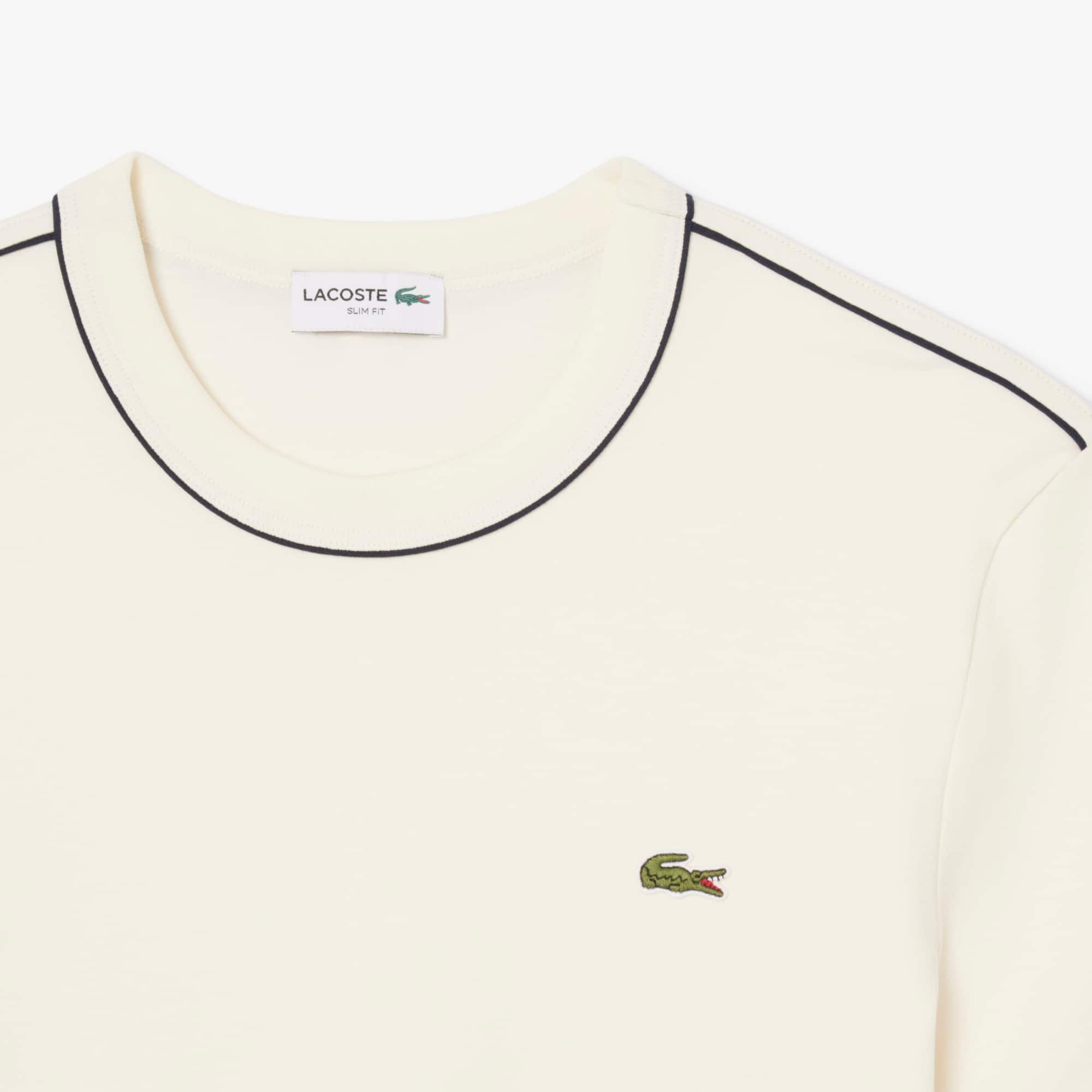 Men's Slim Fit Cotton T-Shirt - T-shirts - New In 2025 | Lacoste