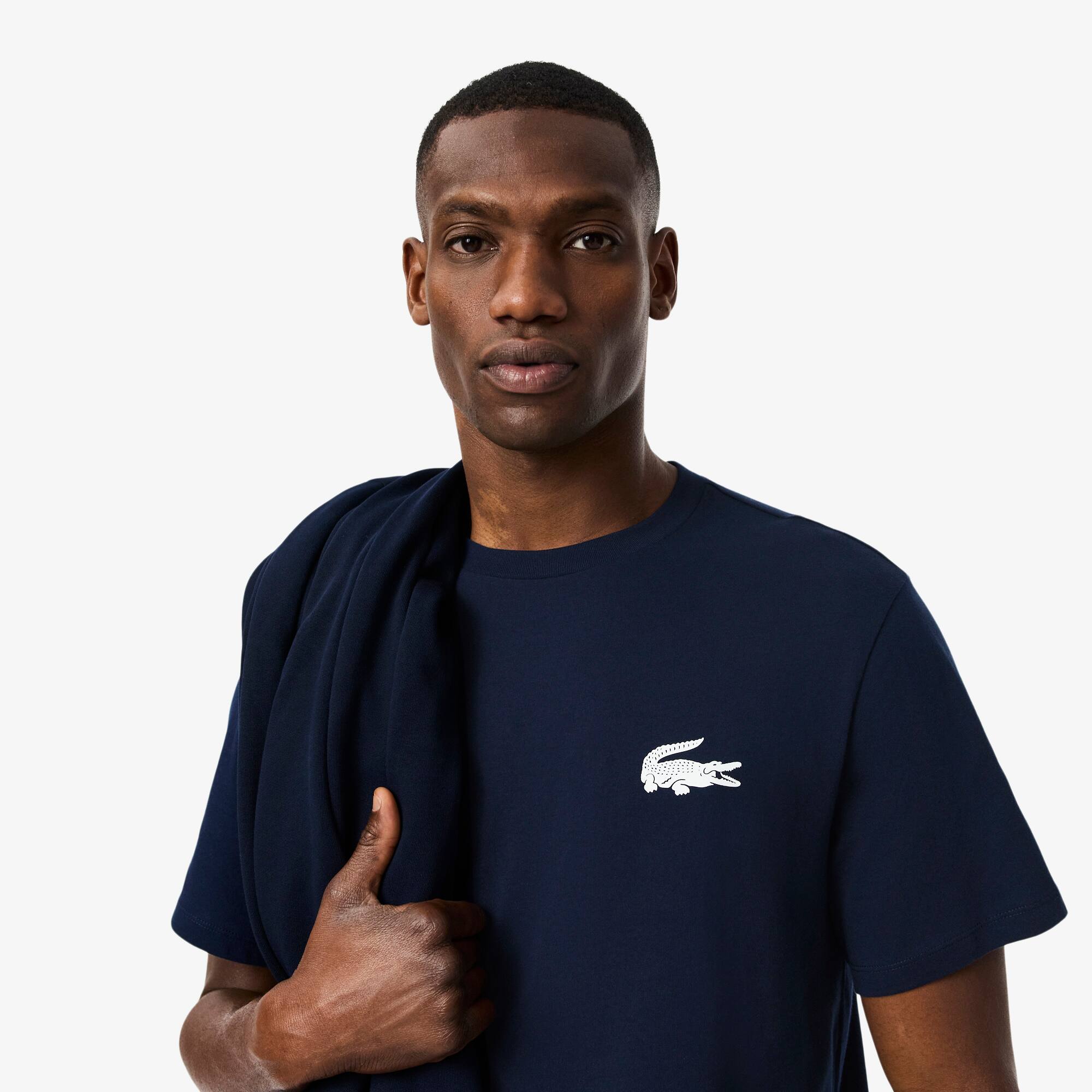 Men's Crocodile Print Cotton Undershirt - Underwear & Loungewear