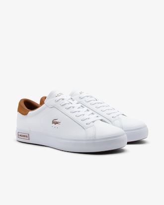 Men's Powercourt Leather Sneakers