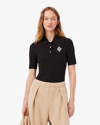 Slim Fit Embroidered Polo