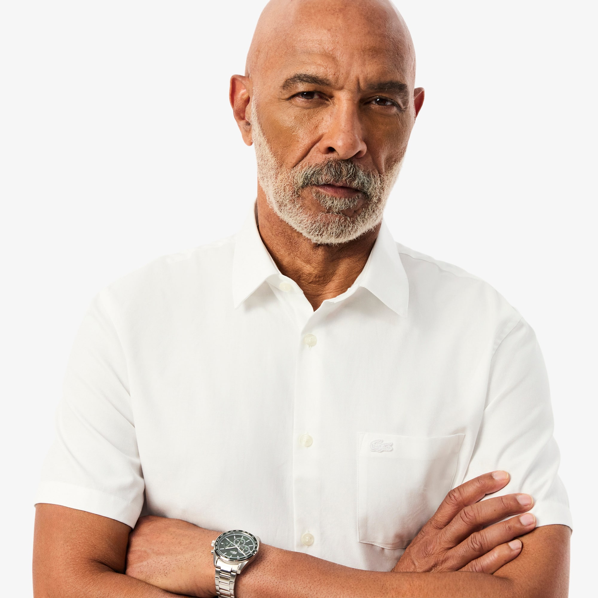 Men's Regular Fit Short Sleeve Cotton Shirt - Button Down
