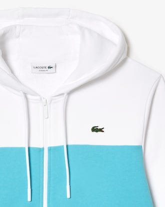 Men's Zip-Up Colorblock Hoodie