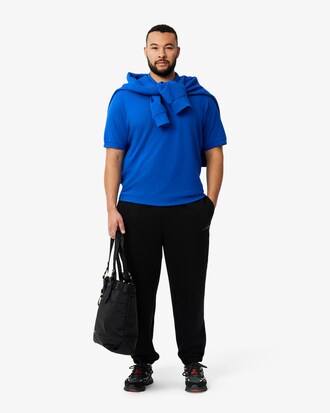 Polo con insignia L.12.12 de corte clásico