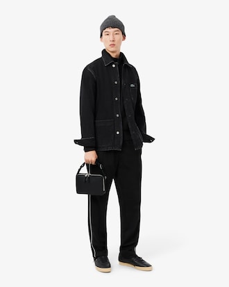 Small Chantaco Leather Reporter Bag