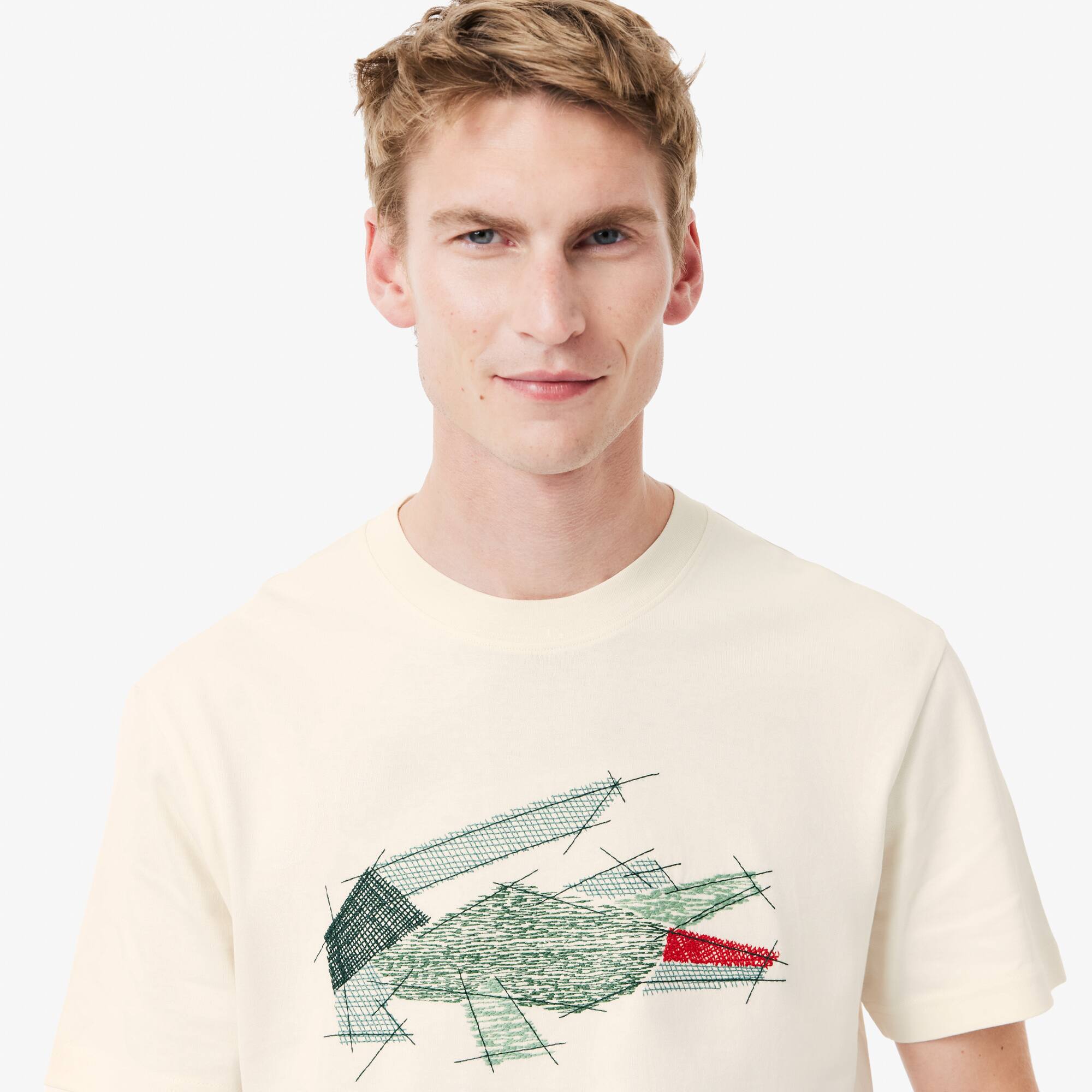 Men's Heavy Cotton Crocodile Graphic T-Shirt - T-shirts