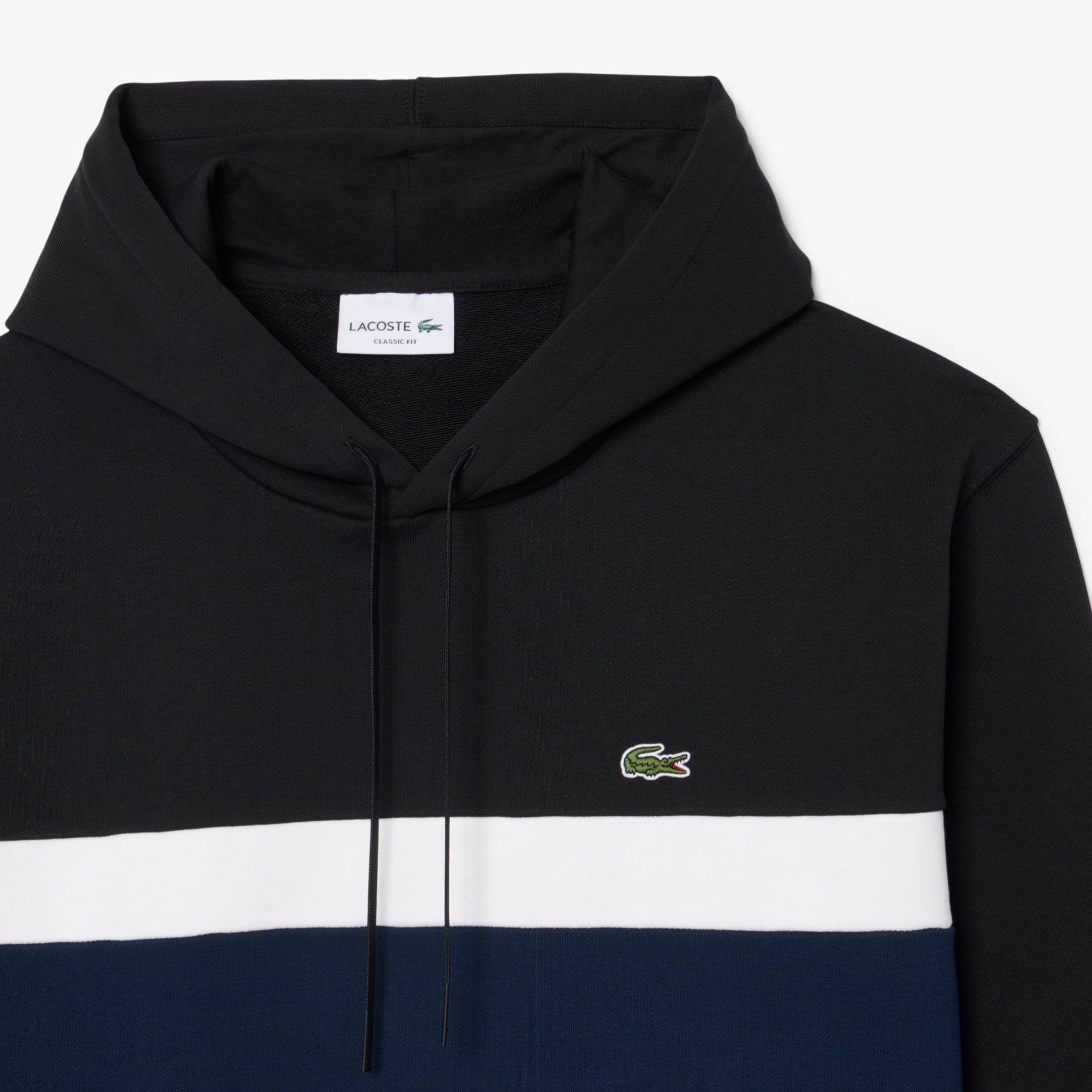 Color-Block Fleece Hoodie