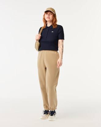 Women's Slim Fit L.12.D Ribbed Cotton Polo