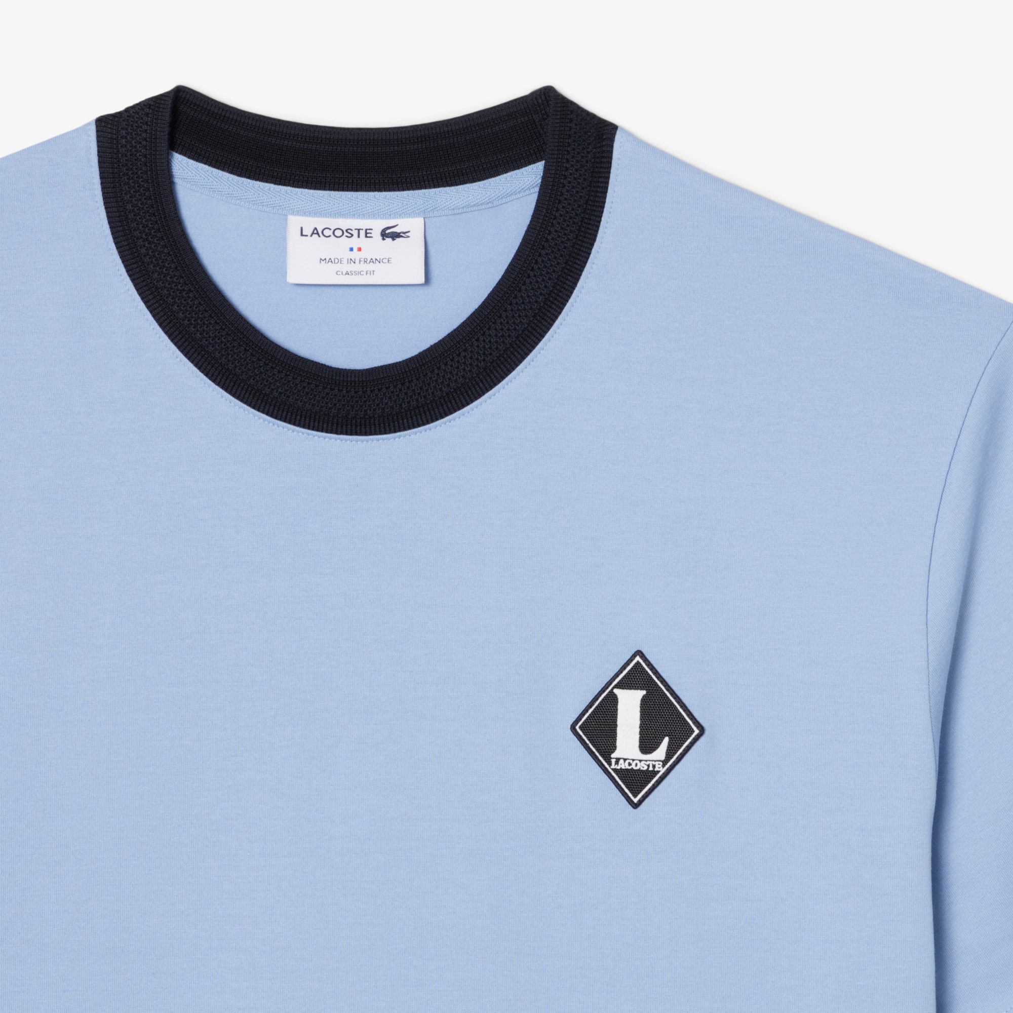 Made In France Badge Accent T-Shirt - T-shirts - New In 2026 | Lacoste