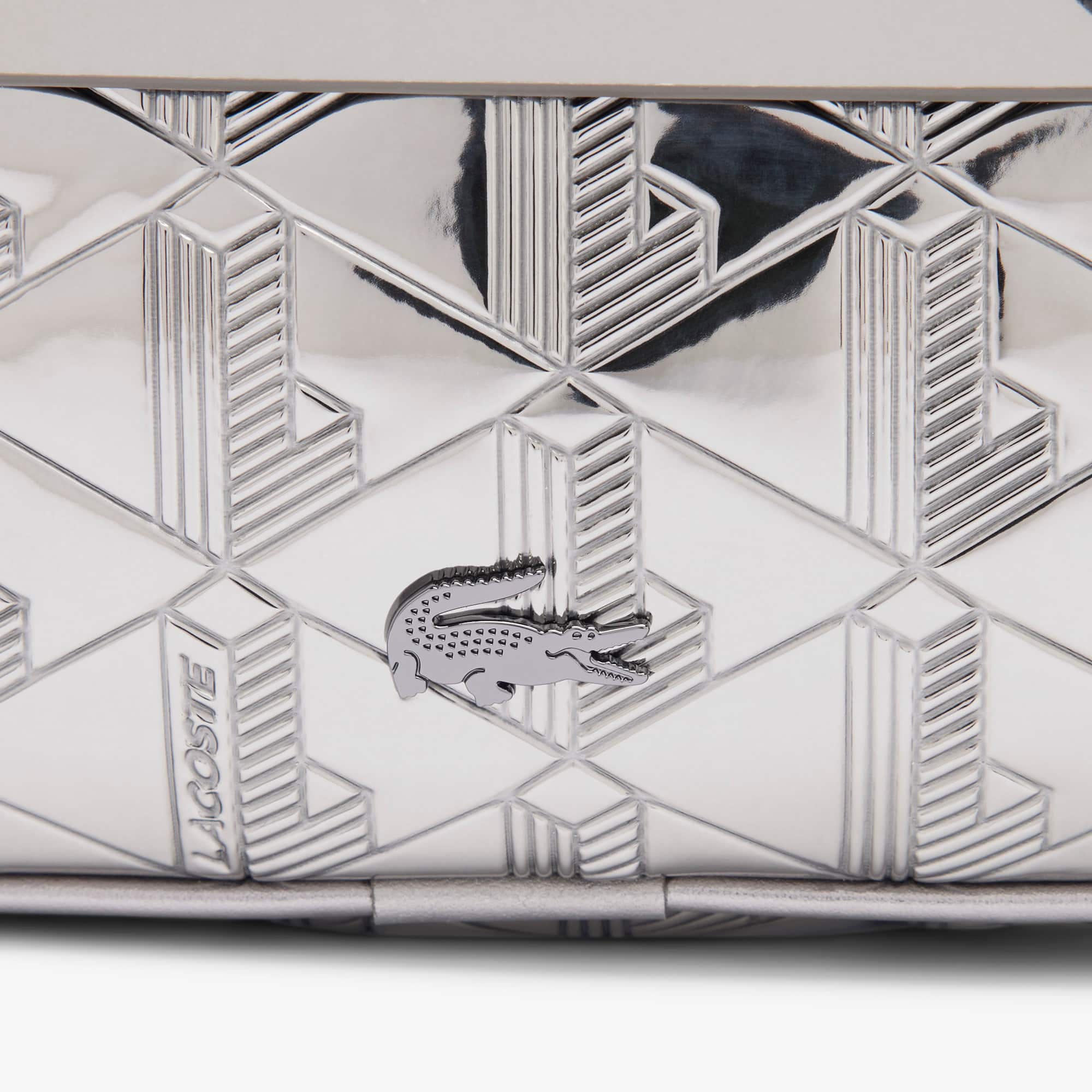 Small The Blend Silver Reporter Bag