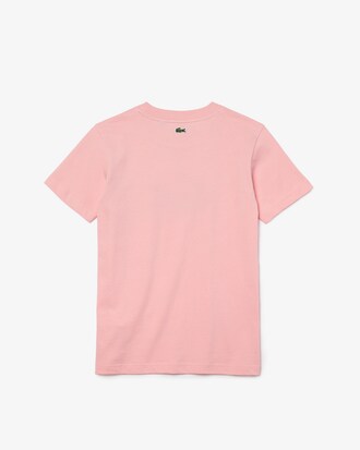 Girls Crocodile-Print Cotton T-shirt