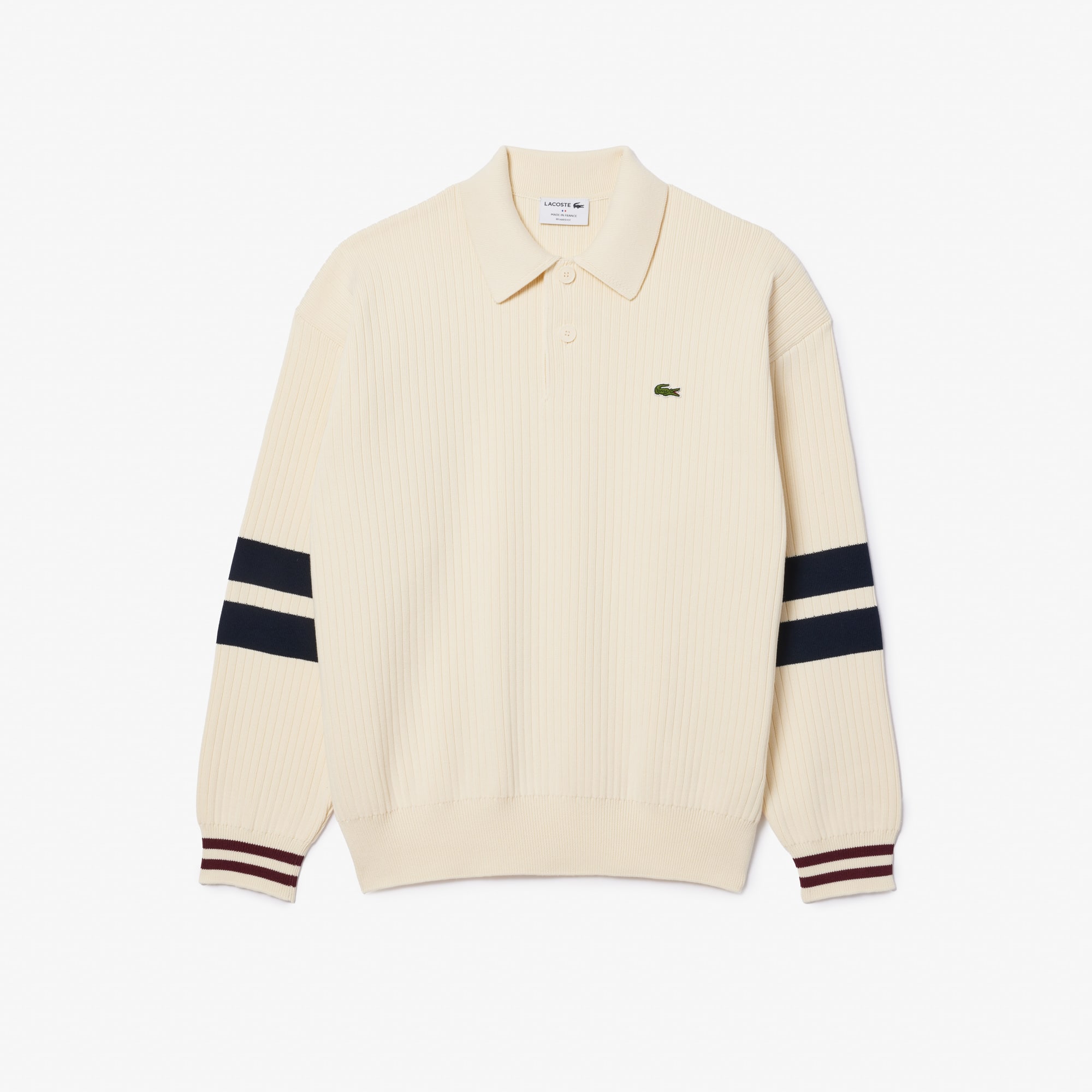 Men's Made In France Relaxed Fit Polo Sweater - Sweaters