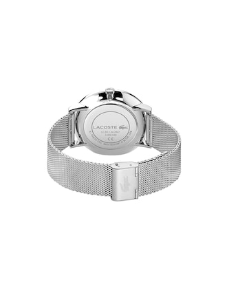 Gents Moon Multifunction Watch with Stainless Steel Mesh Band Strap
