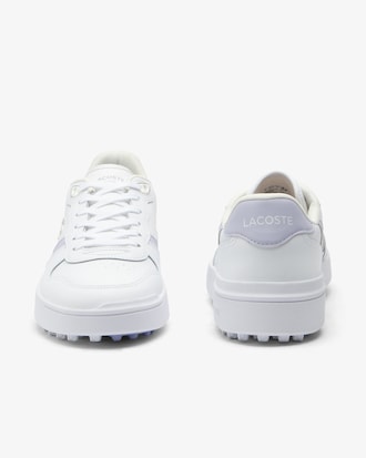 Women's T-Clip Golf Leather Golf Shoes
