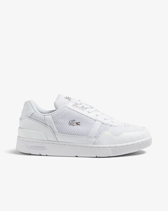 Men's T-Clip Leather Piqu&eacute; Sneakers