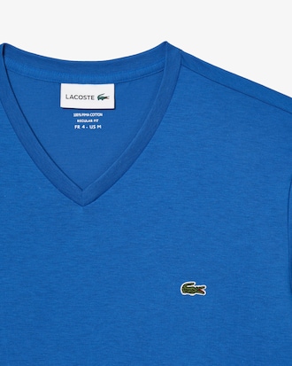 Men's Lightweight Pima Cotton V-Neck T-Shirt