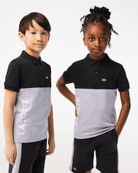 Kids' Colorblock Piqué Polo